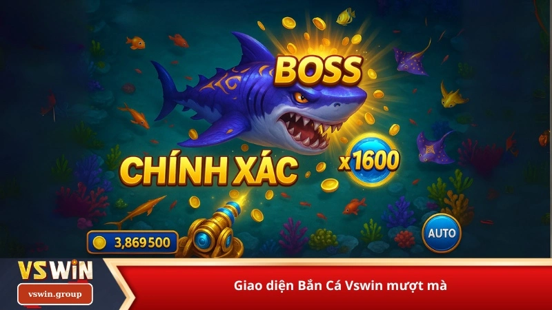 Giao diện Bắn Cá Vswin mượt mà