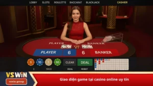 Giao diện game tại casino online uy tín