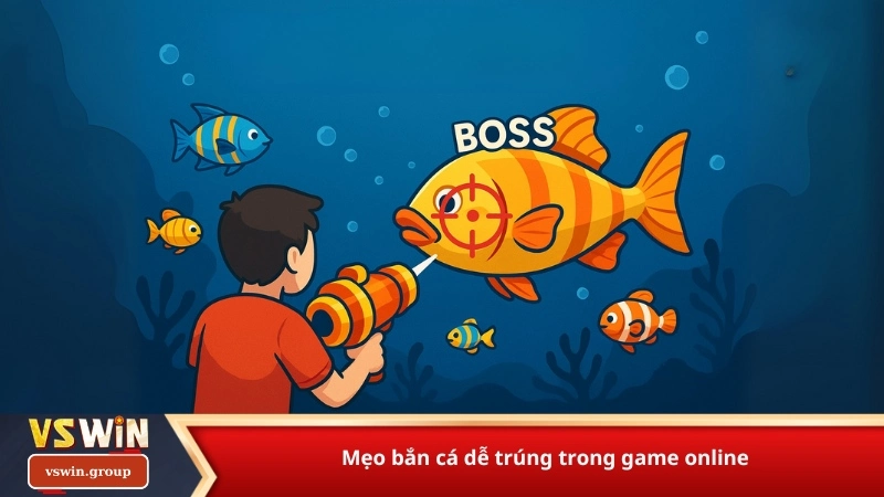 Mẹo bắn cá dễ trúng trong game online