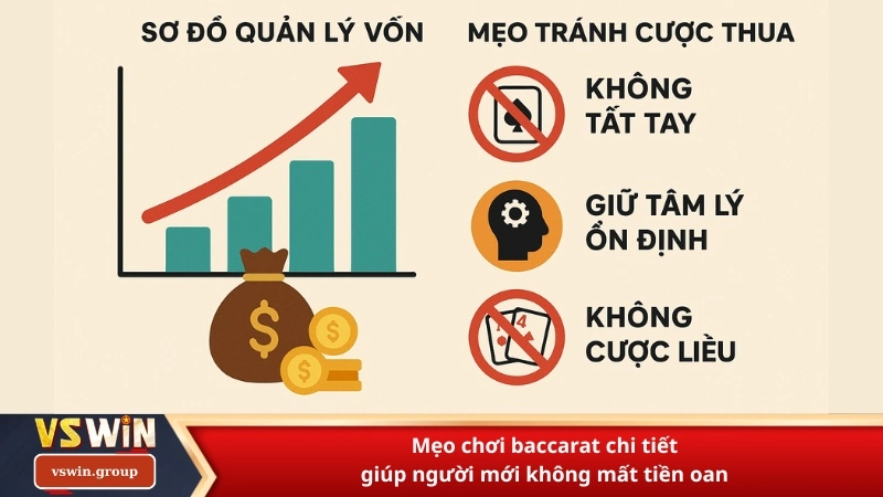 mẹo chơi baccarat chi tiết giúp người mới không mất tiền oan