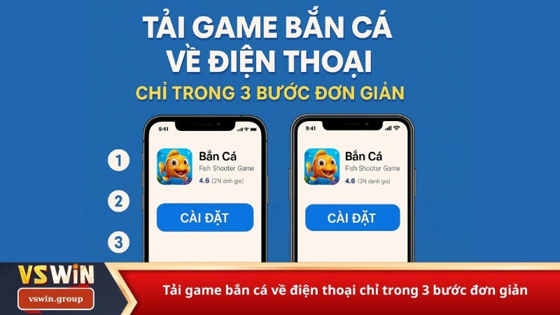 Tải game bắn cá về điện thoại chỉ trong 3 bước đơn giản